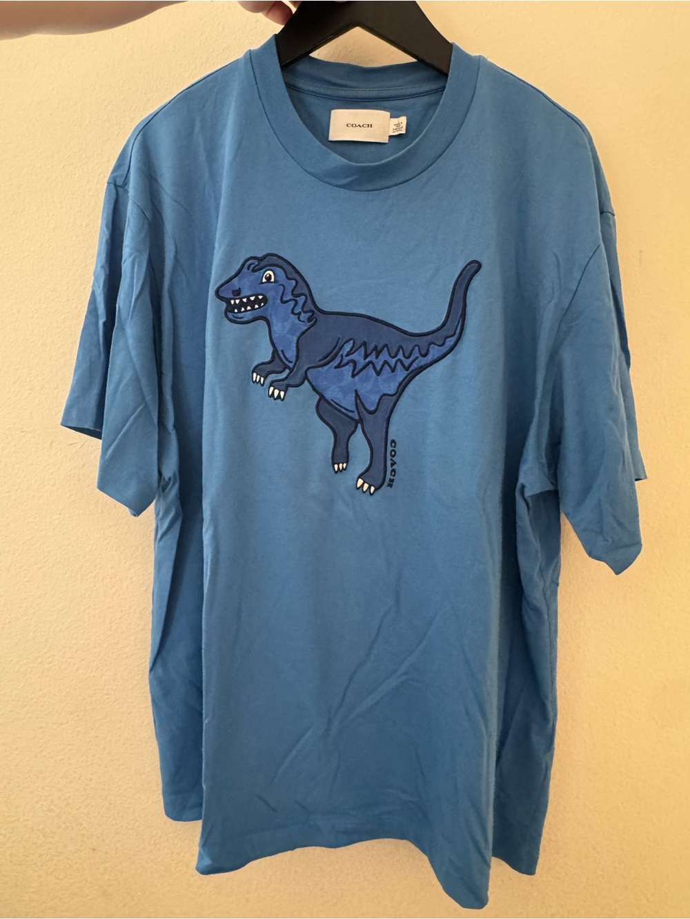Coach Blue Rexy Graphic Tee